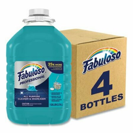 COLGATE-PALMOLIVE Fabuloso, ALL-PURPOSE CLEANER, OCEAN COOL SCENT, 1GAL BOTTLE, 4PK 05252